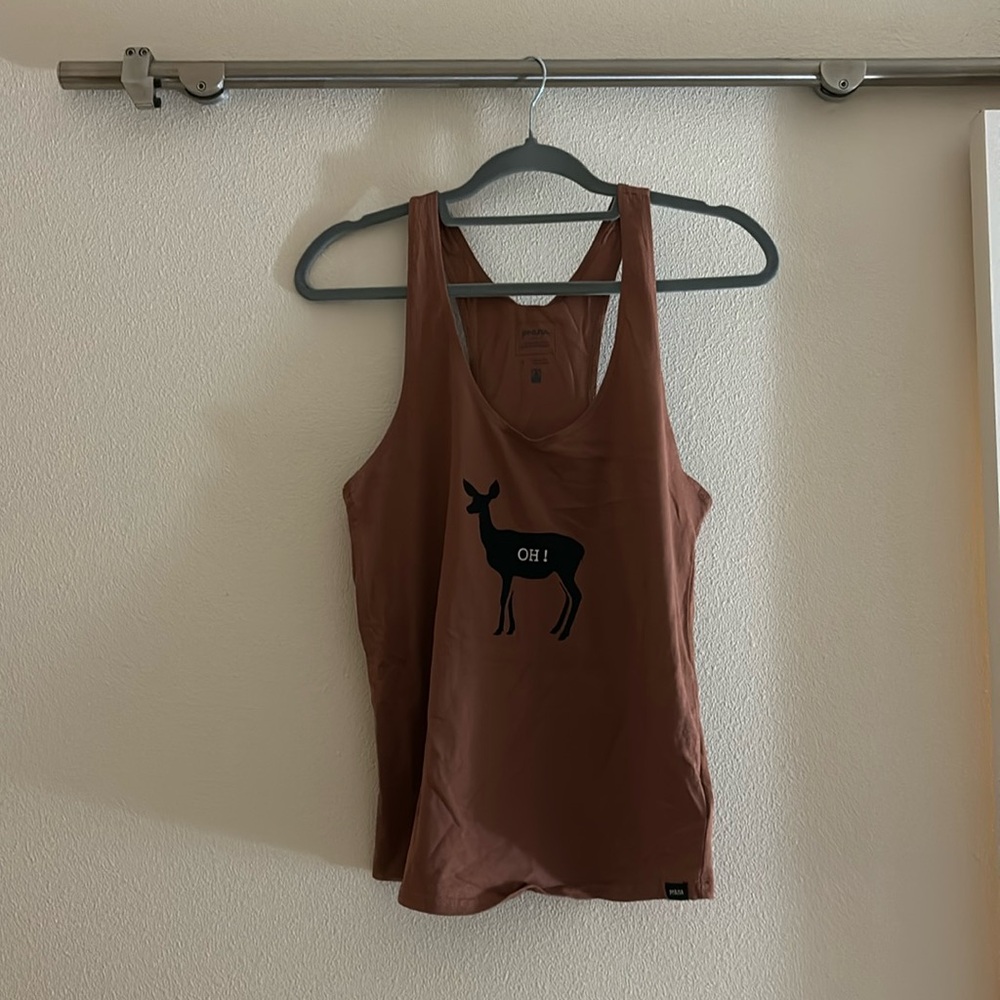 S Prana Oh Dear tank top brown